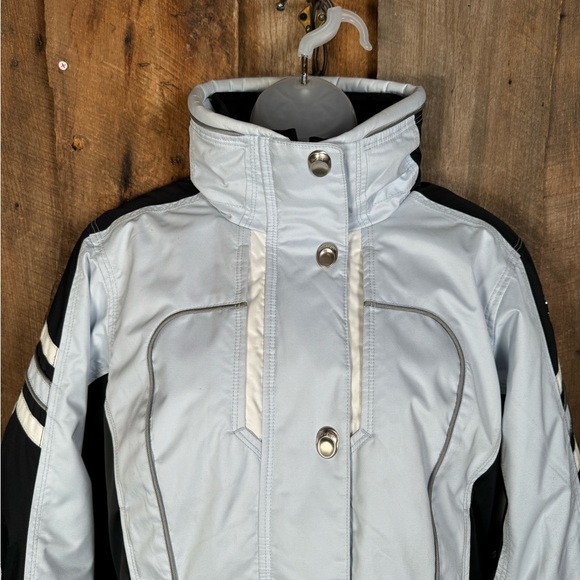 Spyder Light Blue Thinsulate Ski Jacket - Size 6 - Picture 2 of 16